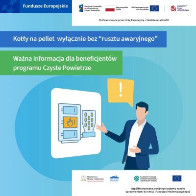 Czasowe zawieszenie wybranych kotłów na pellet na Liście ZUM 