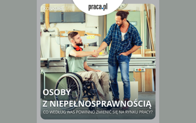 Konkurs dla osób z niepełnosprawnością od Praca.pl