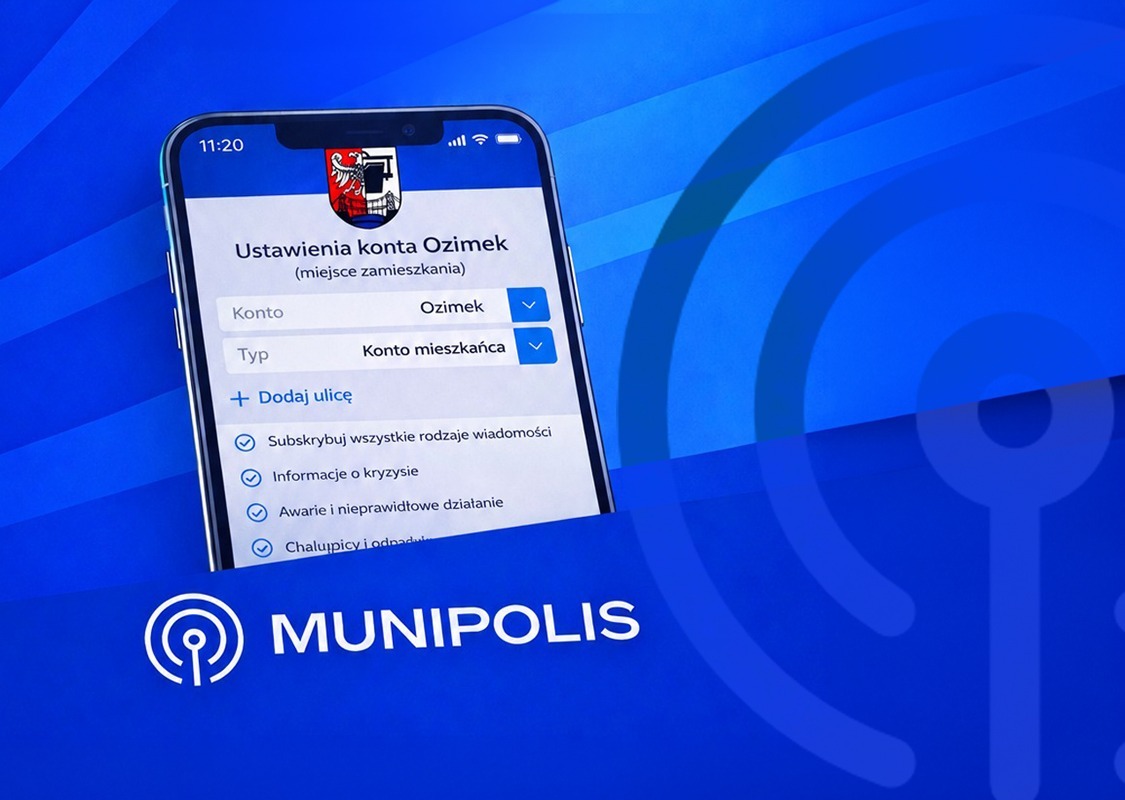 Munipolis – szybki dostęp do najważniejszych informacji z gminy