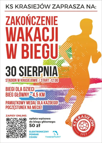 Zakończenie Wakacji w Biegu!