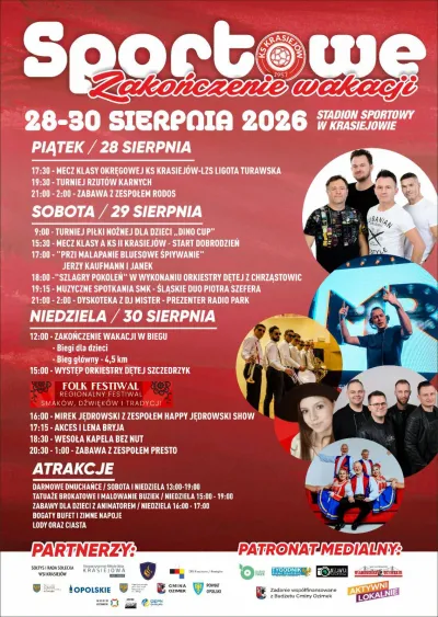 SPORTOWE ZAKOŃCZENIE WAKACJI