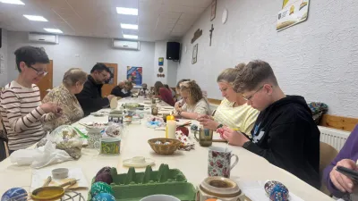 Warsztaty kroszonkarskie w Szczedrzyku