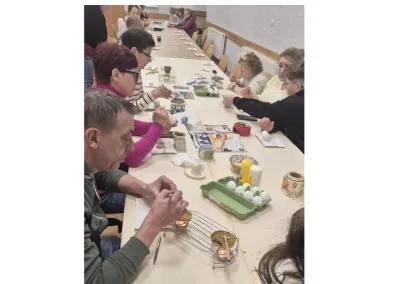 Warsztaty kroszonkarskie w Szczedrzyku