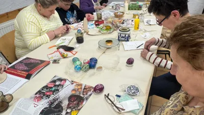 Warsztaty kroszonkarskie w Szczedrzyku