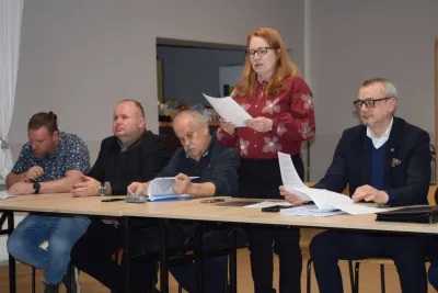 zebranie wiejskie w Antoniowie