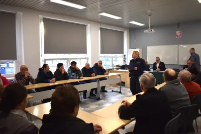 zebranie w sołectwie Nowa Schodnia