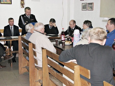 Zebranie sprawozdawcze OSP Dylaki 