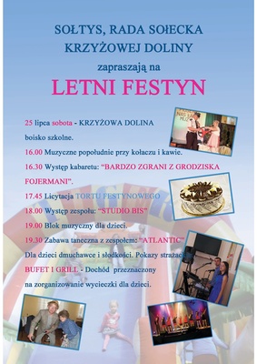 LETNI FESTYN W KRZYŻOWEJ DOLINIE