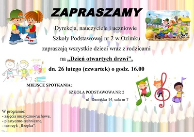 DZIEŃ OTWARTYCH DRZWI