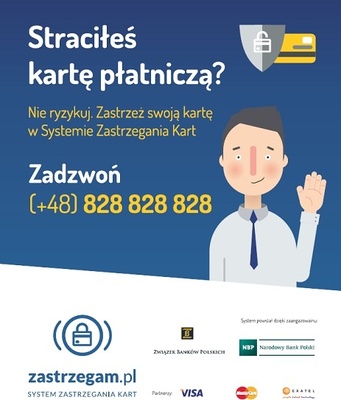 System Zastrzegania Kart (+48) 828828828