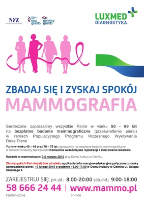 BADANIA MAMMOGRAFICZNE