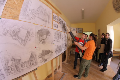 Instytut Architektury i Urbanistyki - dyskusja nad pracami studenckimi