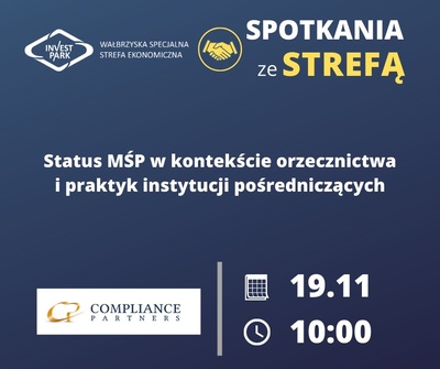 Zaproszenie na bezpłatne webinarium: Status MŚP w kontekście orzecznictwa i praktyk instytucji pośredniczących 