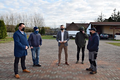 Kolejny etap budowy garażu dla OSP Antoniów zakończony