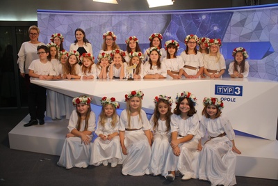 Zespół dziecięcy Akces w TVP 3 Opole