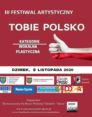 Lista Laureatów III Wojewódzkiego Festiwalu Artystycznego Tobie Polsko 