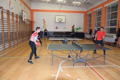 Mikołajkowy Turniej Tenisa Stołowego w Krasiejowie