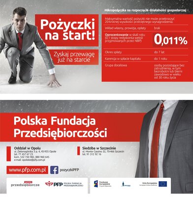 Mikropożyczka na rozpoczęcie działalności gospodarczej