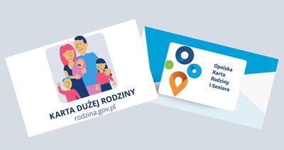 Ważna informacja dot. Karty Dużej Rodziny oraz Opolskiej Karty Rodziny i Seniora