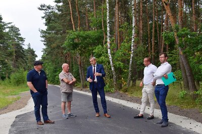 Zakończono modernizację ul. Brzozowej w Grodźcu