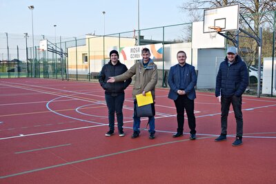 Boisko wielofunkcyjne „Orlik” zyskało nową nawierzchnię! 