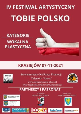 Lista Laureatów - IV Festiwal Artystyczny Tobie Polsko