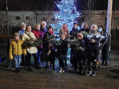 Świąteczne warsztaty florystyczne w Krasiejowie
