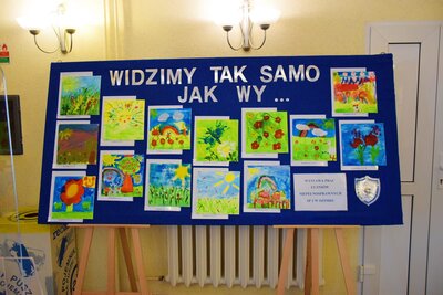 Widzimy tak samo jak wy - wystawa prac dzieci niepełnosprawnych w UGiM