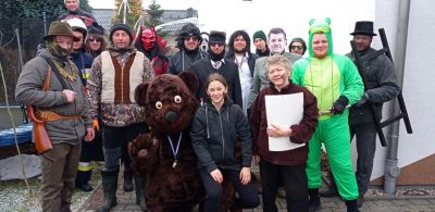 Wodzenie niedźwiedzia w Krzyżowej Dolinie