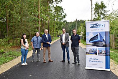 Odbiór drogi gminnej ul. Jakuba w Dylakach