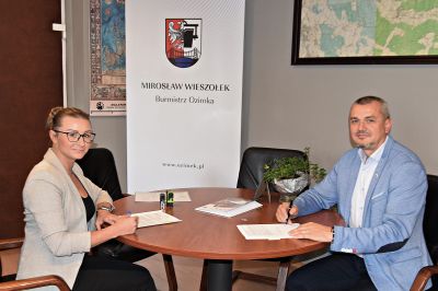 Remont ulic Leśnej i Kałuży w Ozimku