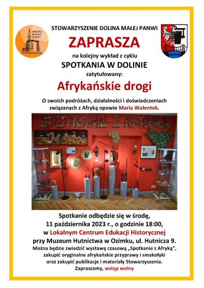 Wykład pn. Afrykańskie drogi