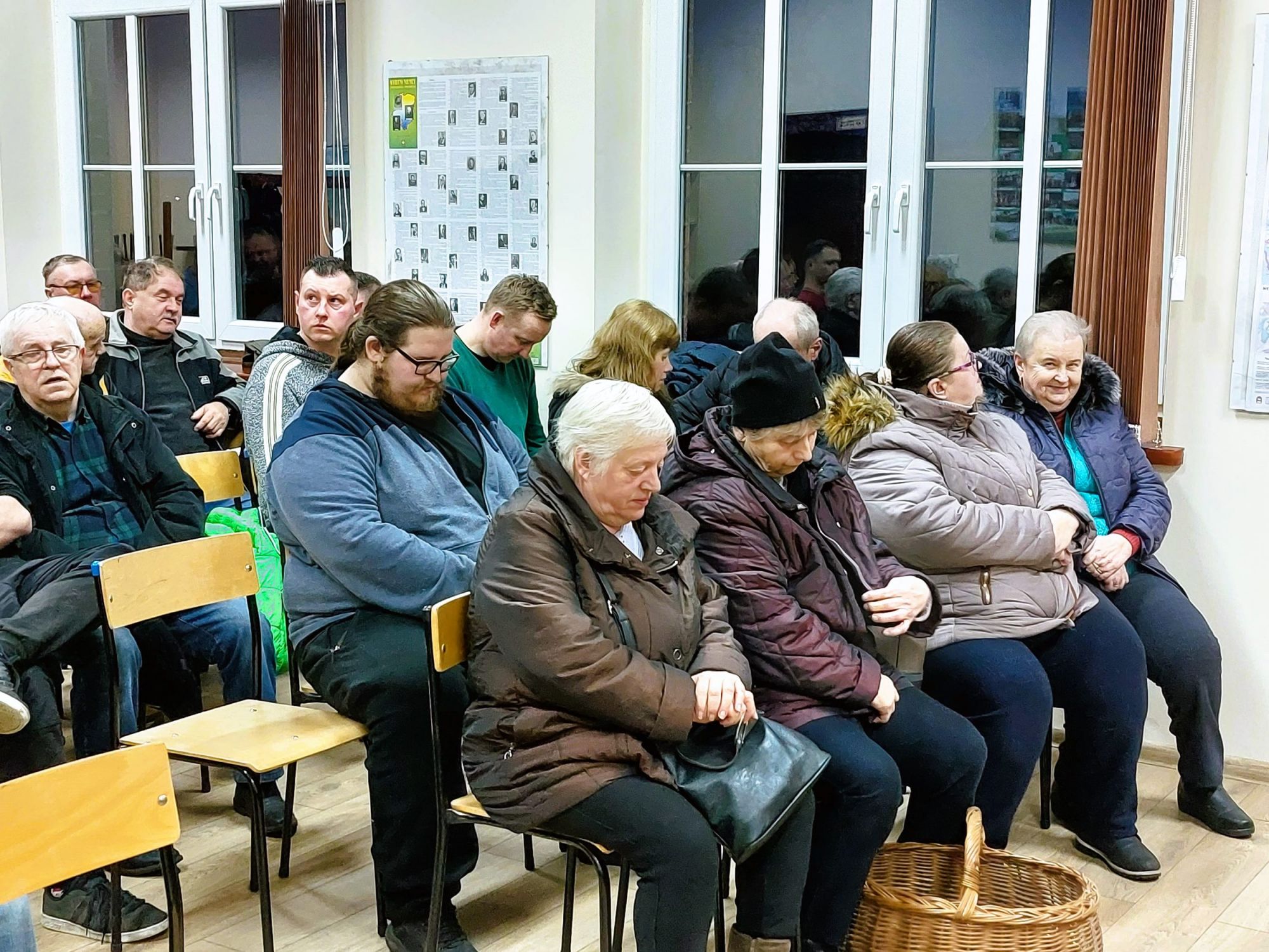 Zebranie wiejskie w Krasiejowie