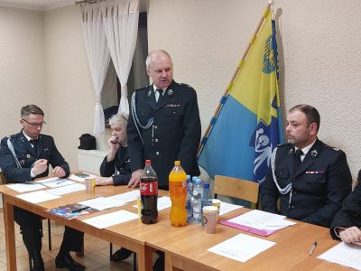 Zebranie sprawozdawcze OSP Schodnia