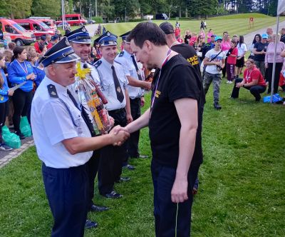 Międzynarodowe dziecięce zawody strażackie w Rymarzowie