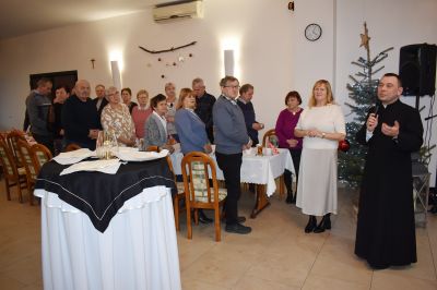 Wigilia osób starszych i samotnych w Schodni