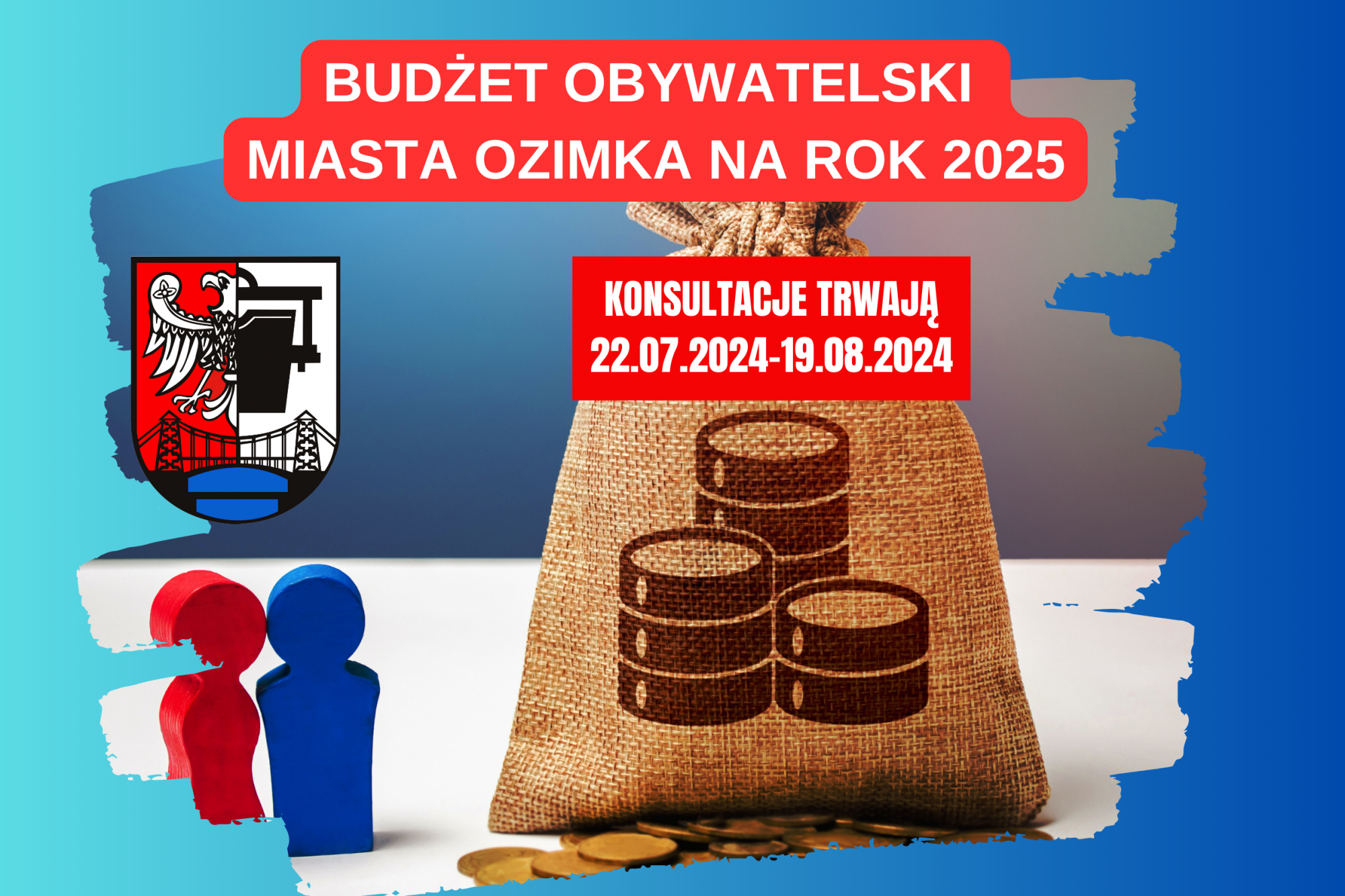 Konsultacje Budżetu Obywatelskiego Miasta Ozimka na 2025 rok
