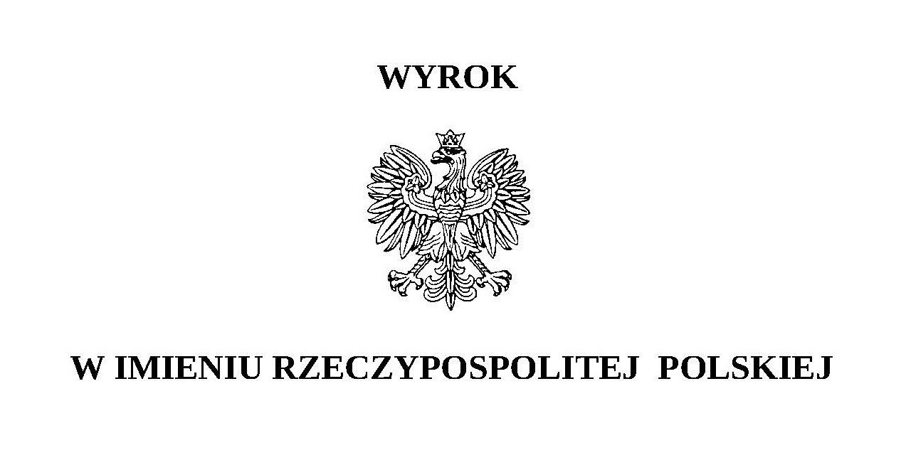 Wyrok Sądu