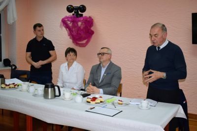 Zebranie wiejskie w Mnichusie