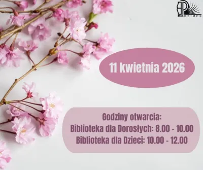 Sobotni dyżur biblioteczny w MiGBP w Ozimku