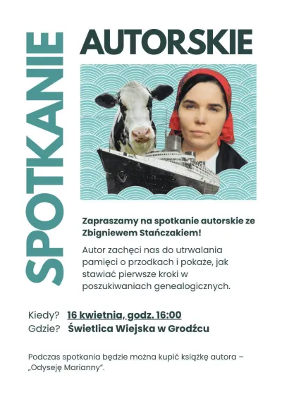 Spotkanie autorskie ze Zbigniewem Stańczakiem