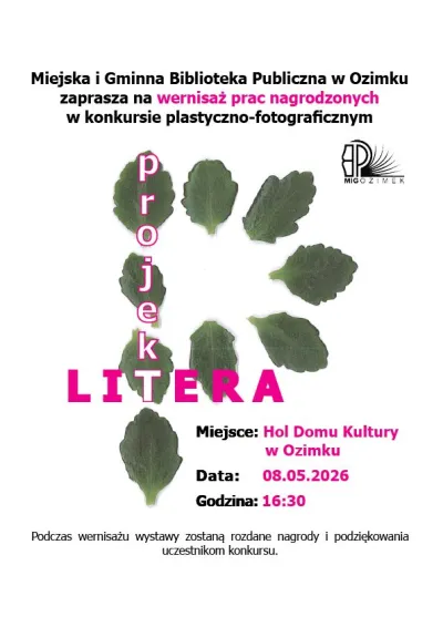 Wystawa prac nagrodzonych w konkursie Projekt Litera