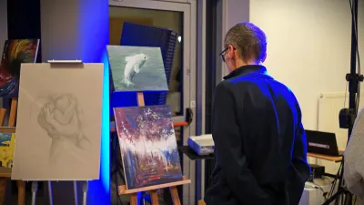 Fotorelacja z wernisazu prac E Cieply 4