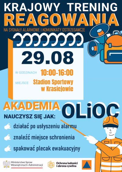 Plakat informacyjny