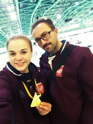 Medal z zawodów w Halle