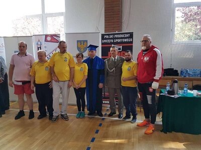 Grupa która przygotowała pokaz walki w parterze