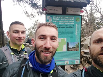 Łysica zbobyta przez Team Ozimek