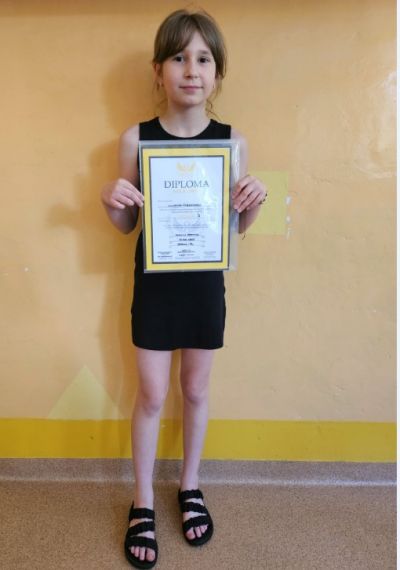 Sukces Liliany Mieszczak z klasy 4a!