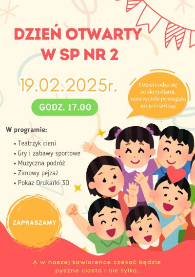 Zapraszamy na Dzień Otwarty w SP nr 2