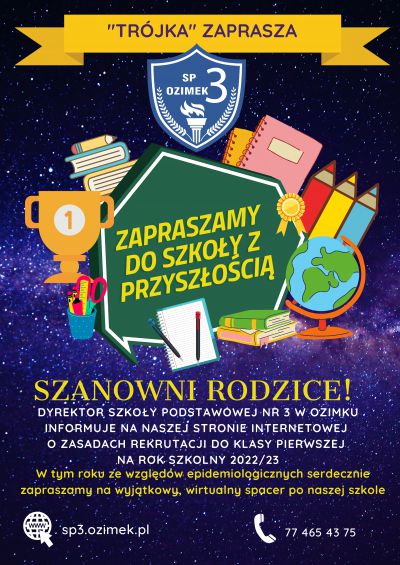 Trójka zaprasza do szkoły z przyszłością
